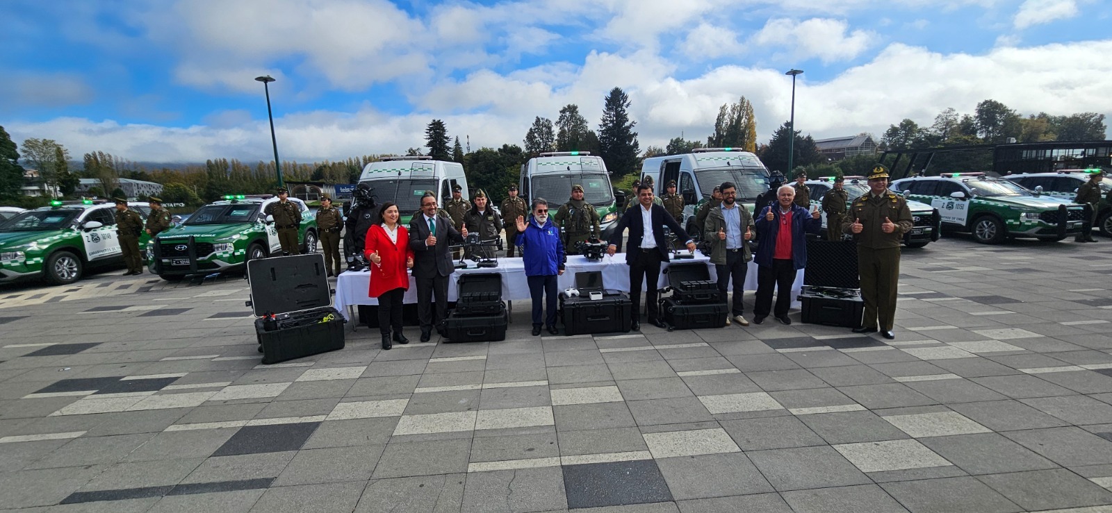 Tecnología, Equipamiento Y Vehículos Recibieron Carabineros De Los Ríos