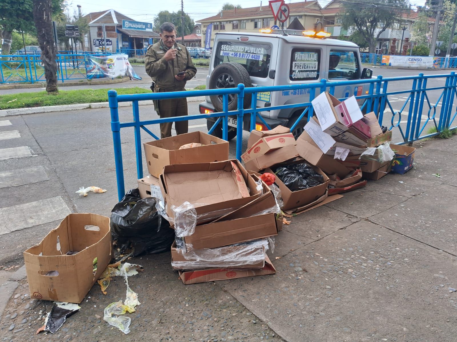 Municipio De Pitrufquén Intensifica Fiscalizaciones Por Residuos Domiciliarios En Espacios Públicos