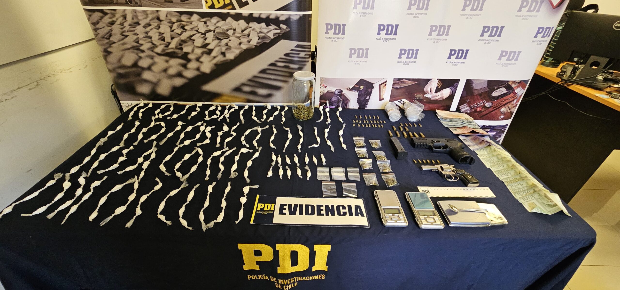 Detectives De Pitrufquén Y Lautaro Detienen A Dos Personas Por Drogas Y Tenencia De Armas