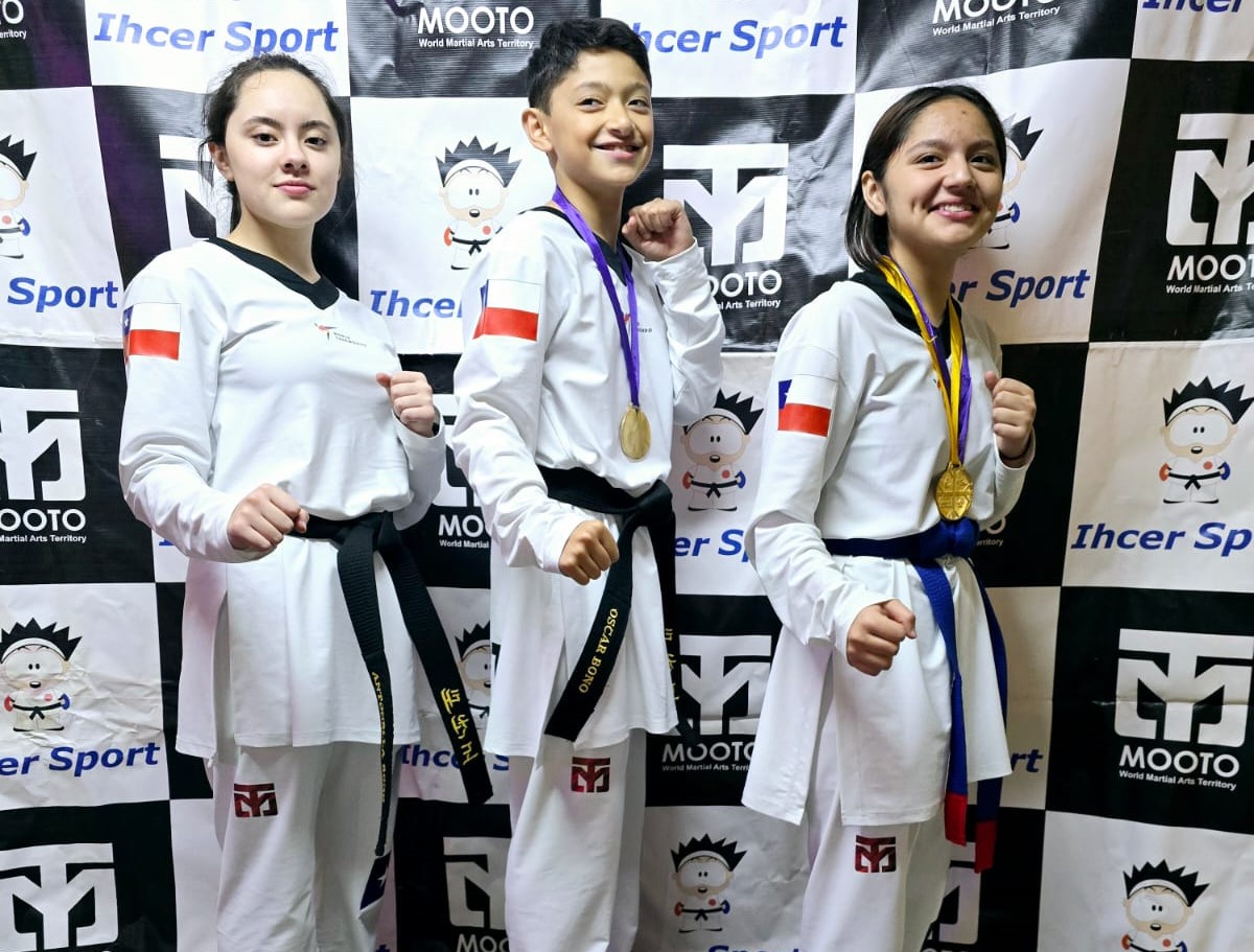 Hermanos de Pitrufquén destacan en el Taekwondo y aspiran a representar a Chile a nivel internacional