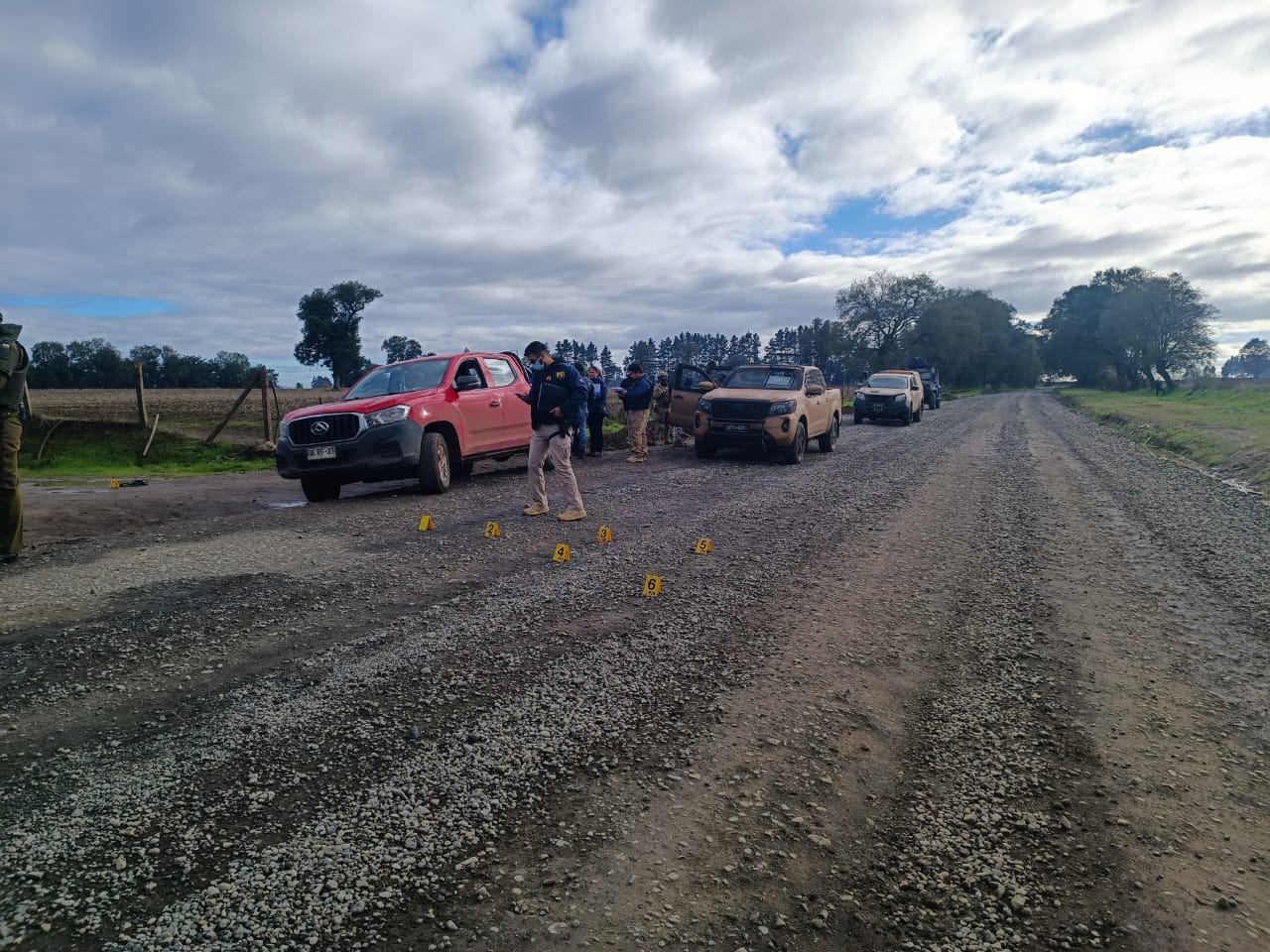 PDI Investiga Disparo De Militar A Comunero Que Lo Atropelló Para Evitar Fiscalización En Ruta Entre Victoria Y Púa