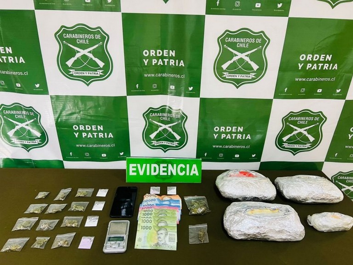 Carabineros Incautó Marihuana, Ketamina Y 17 Mil Dosis De Pasta Base En Valdivia, Mariquina Y La Unión