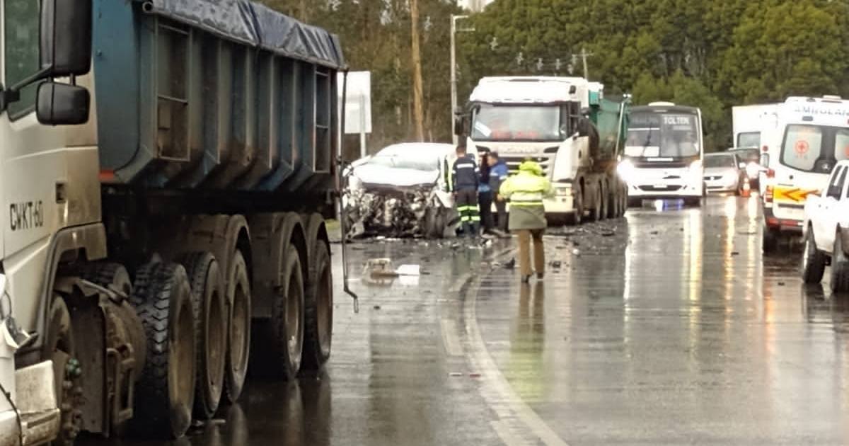 Una mujer falleció en un accidente de tránsito en la ruta Hualpín a Teodoro Schmidt