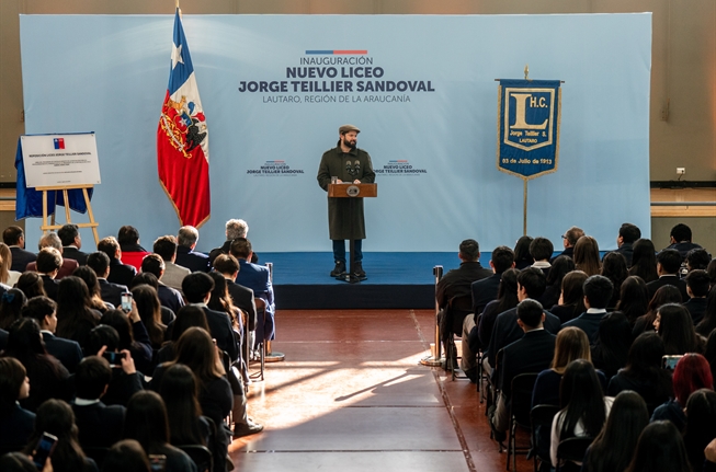 Presidente Gabriel Boric Font, visitó Lautaro, Gorbea, Nueva imperial y Padre Las Casas en una jornada de inauguraciones