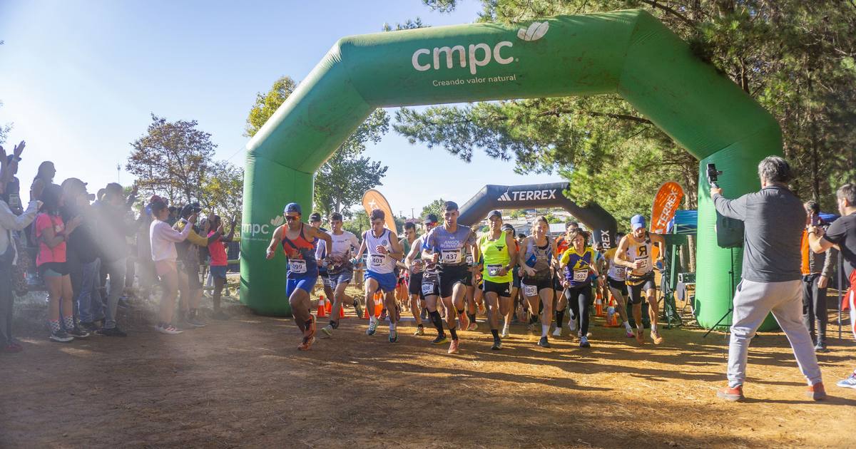 Nicolás Benavides y Tamara Véliz se coronaron campeones nacionales de Trail en el Nahuelbuta All In CMPC