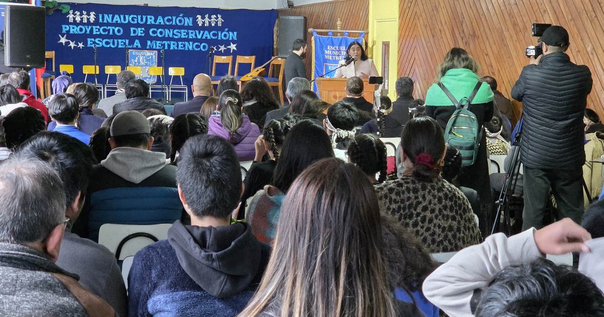 Inauguran obras en escuela de Padre Las Casas por más de 400 millones de pesos
