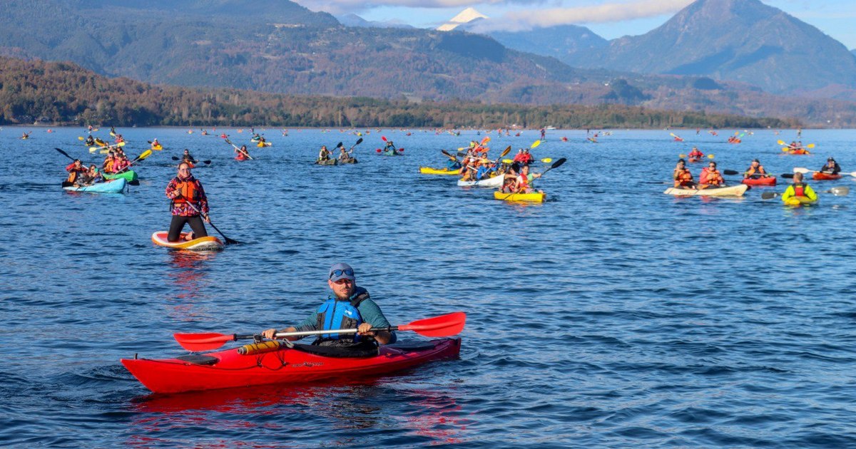 Lican Ray vivió exitosa travesía interregional de Kayak uniendo La Araucanía y Los Ríos