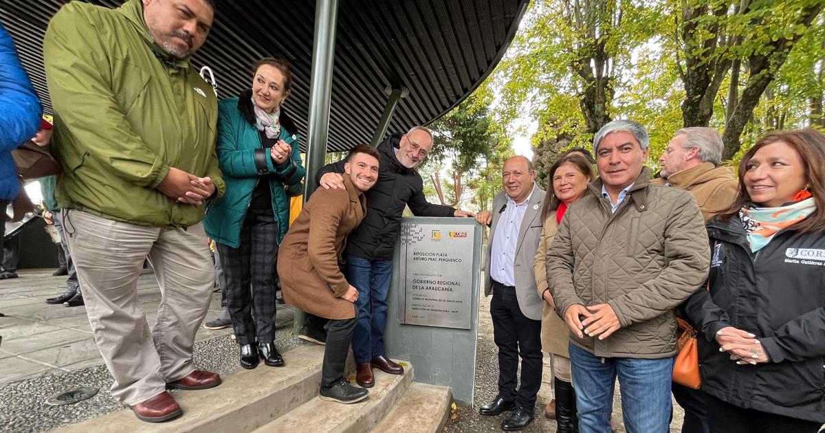Más de un siglo de historia: inauguran renovada Plaza Arturo Prat de Perquenco