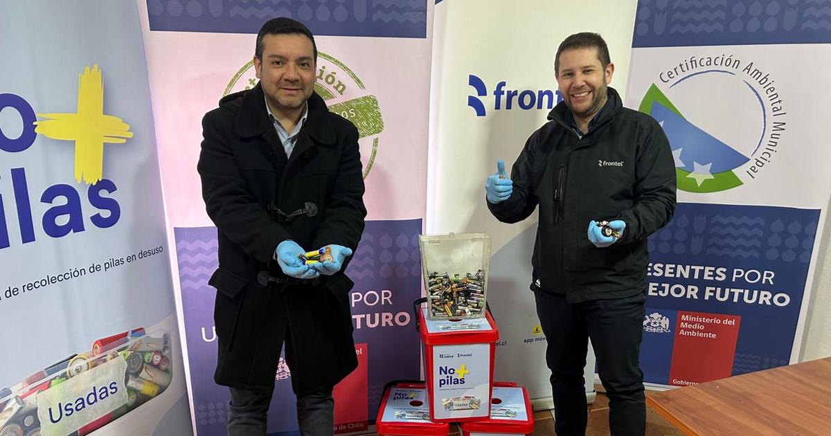 Frontel y seremi de Medio Ambiente realizaron el lanzamiento oficial de su Campaña No + Pilas en la Región