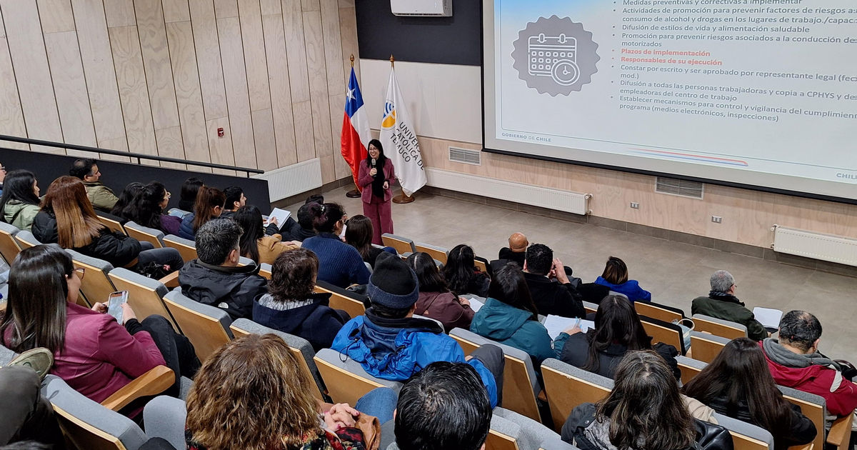 Cerca de 5 mil trabajadores participan en programa de prevención del consumo de drogas en La Araucanía