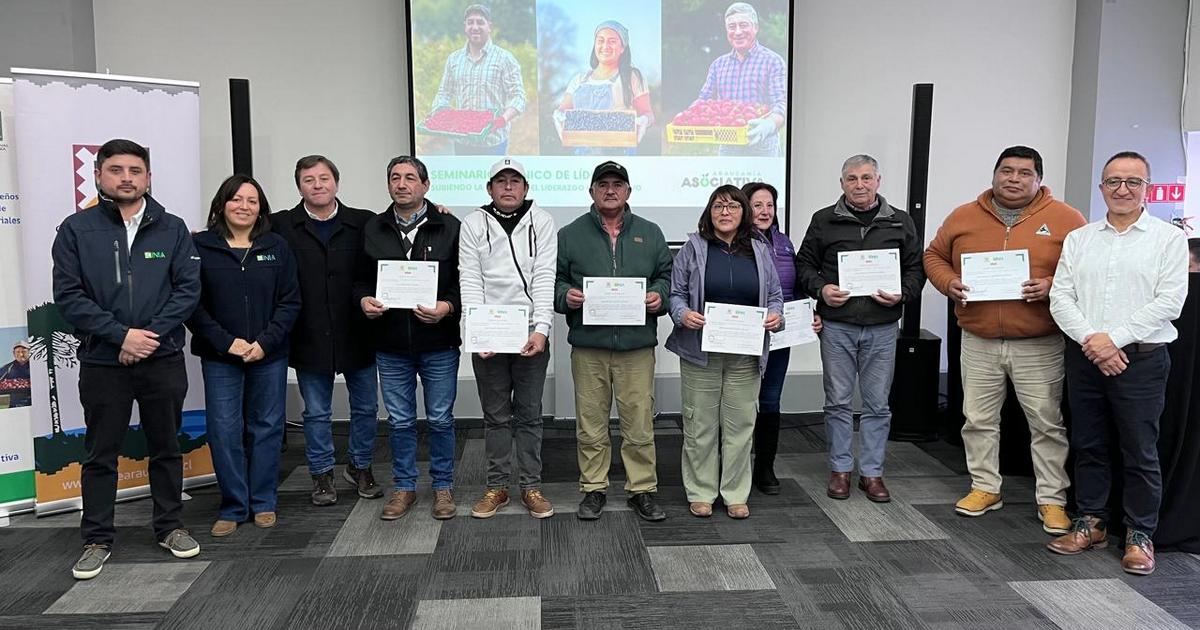 Gobierno de La Araucanía e INIA Carillanca potencia el liderazgo cooperativo de 35 pequeños y medianos productores