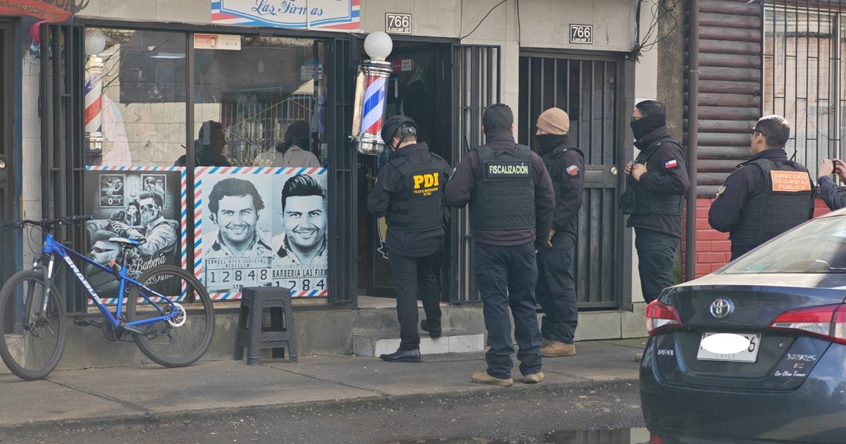 Municipalidad de Temuco y PDI detecta barberos extranjeros trabajando sin permisos ni regularización migratoria