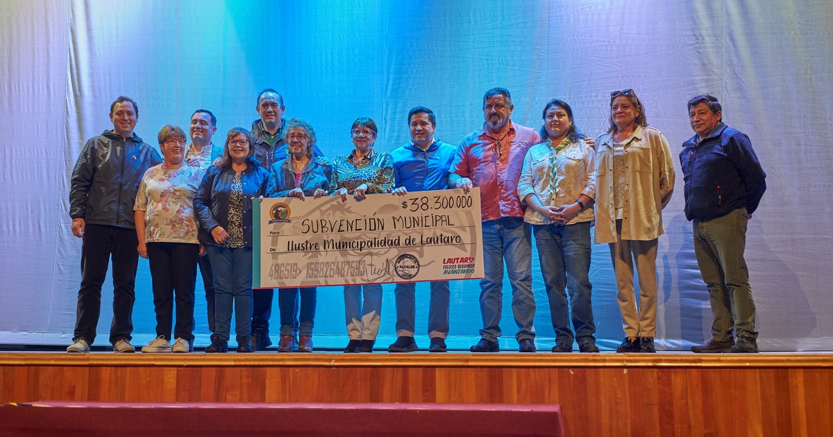 Municipalidad de Lautaro entrega más de 38 millones de pesos en subvenciones a organizaciones locales