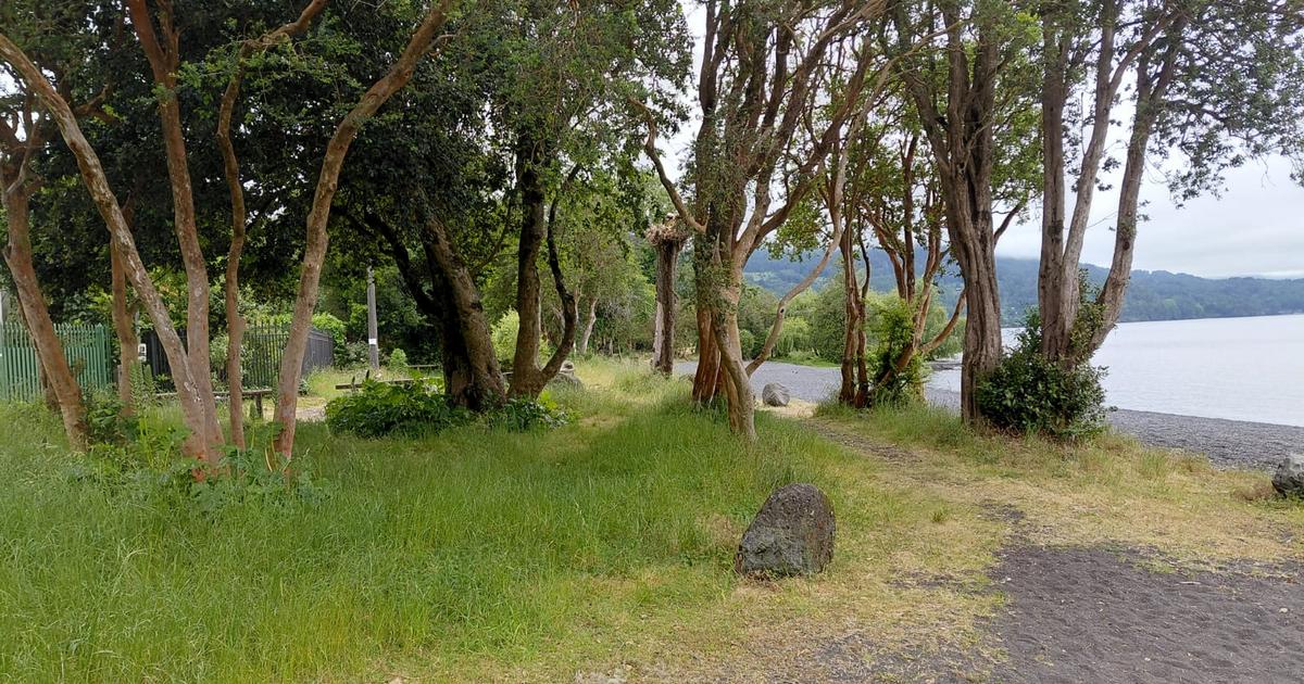 Trabajos de hermoseamiento en Lican Ray esperando la temporada estival
