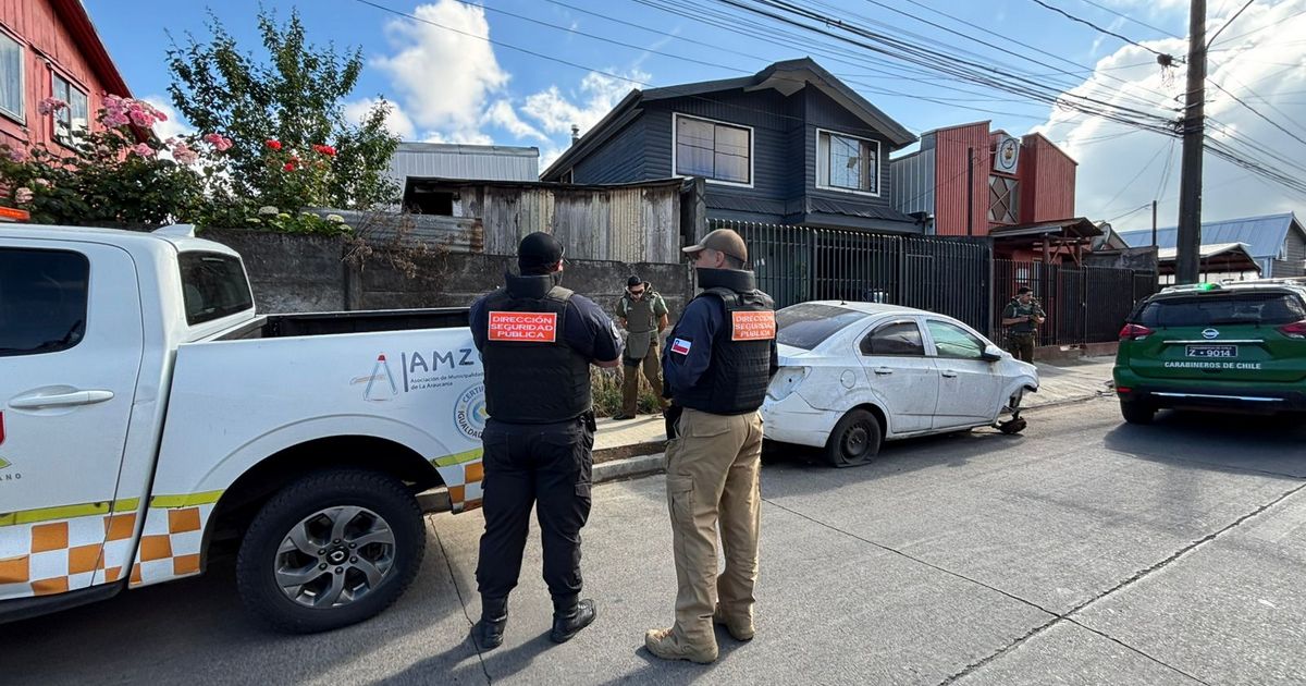 Patrullajes estratégicos municipales en Temuco permiten recuperar más de 50 vehículos con encargo con 18 detenidos en dos años