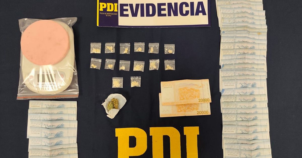 PDI Lautaro detiene a cuatro personas por microtrafico de drogas