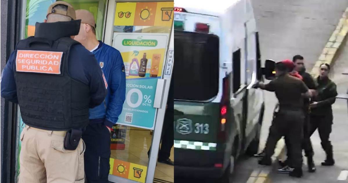 Procedimientos de seguridad municipal permiten capturar a sujeto armado y a peligroso delincuente con más de 90 detenciones en Temuco