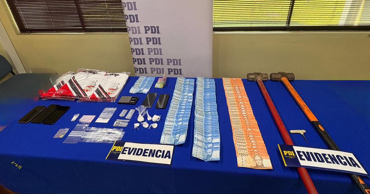 Cinco detenidos dejan operativo de la PDI por robo con violencia y lesiones graves