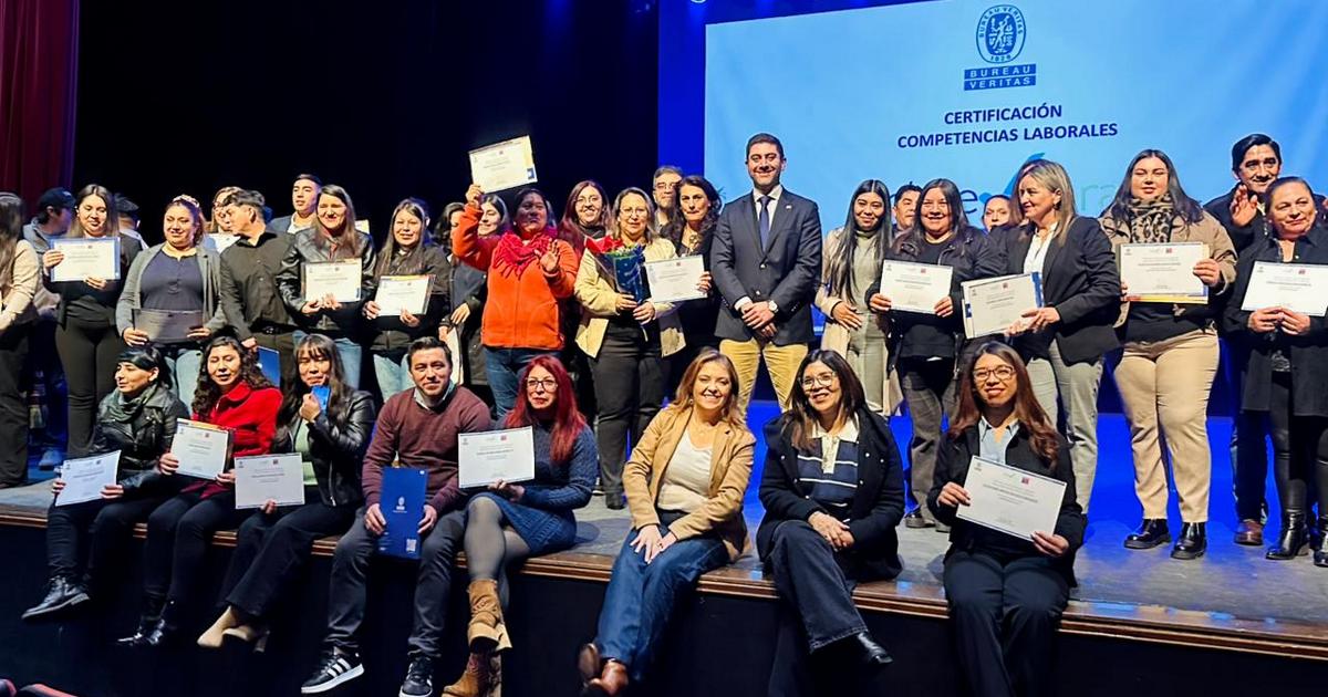 Más de 90 trabajadores del sector supermercados certificaron sus competencias laborales en La Araucanía