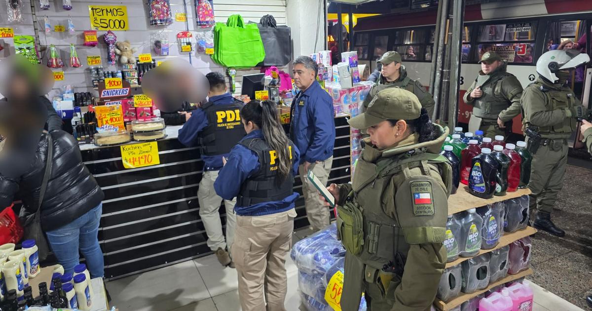 En servicio especial PDI detiene un total de 17 personas en La Araucanía